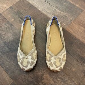 Rothy’s Shimmer Cat Patter Flats Size 7 *FLAWS